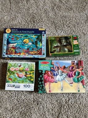 Four Children’s Puzzles